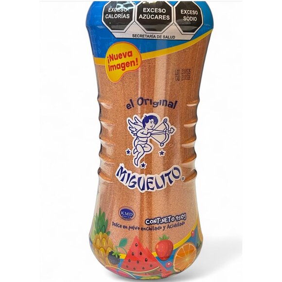 Miguelito Original Powdered Candy Mix With Chili & Citrus Fruit Flavors 950g Jar - Picture 2 of 4